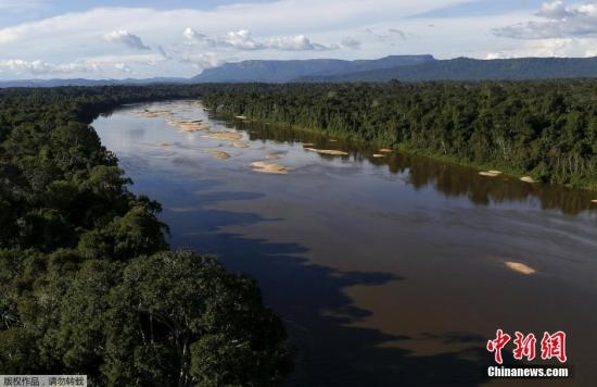 資料圖：亞馬孫雨林內的河流。