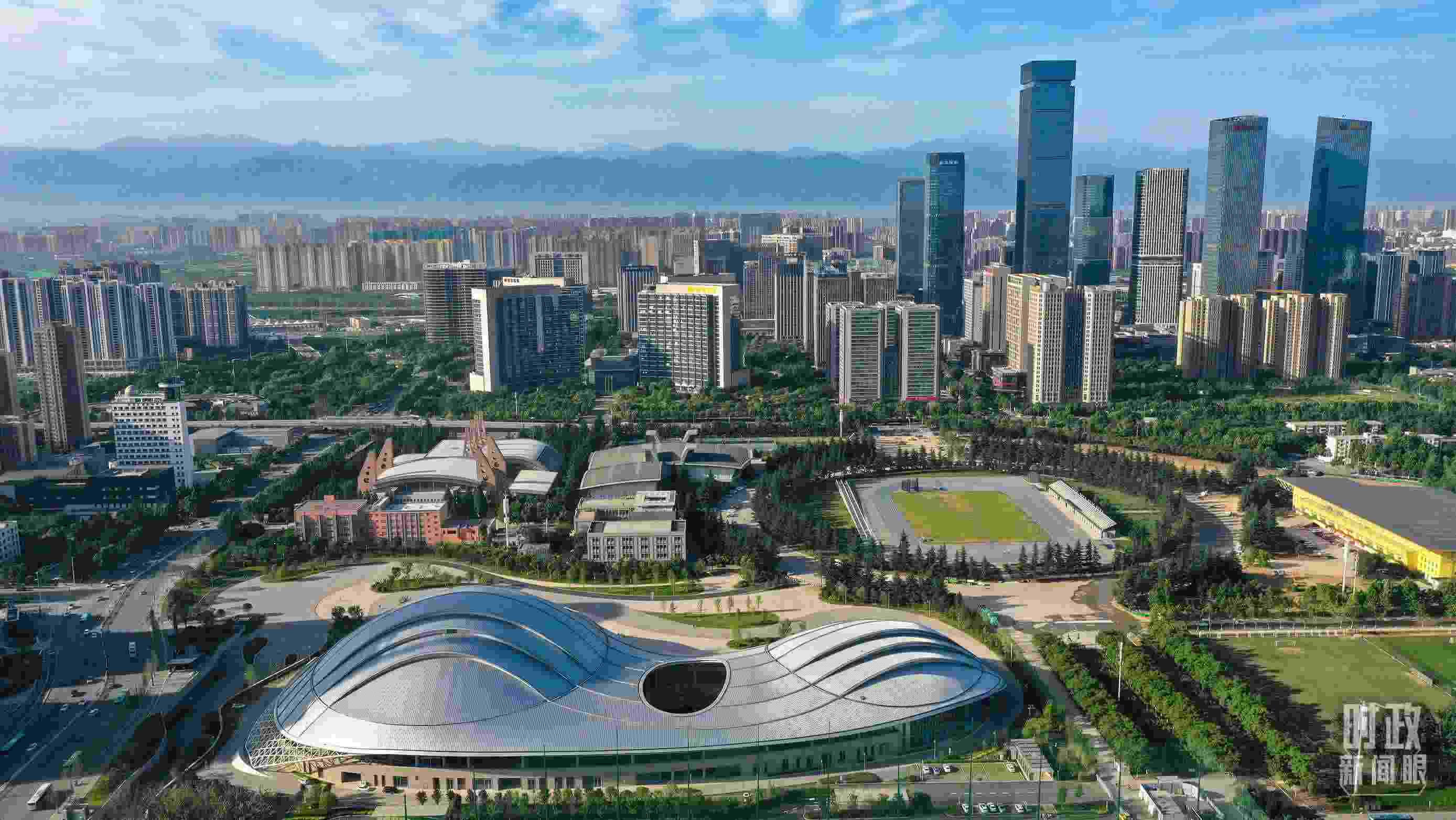 △西安高新區(qū)。（圖／視覺中國）