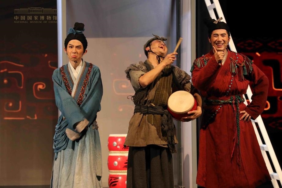 舞臺(tái)劇《盛世歡歌》現(xiàn)場(chǎng)。主辦方供圖