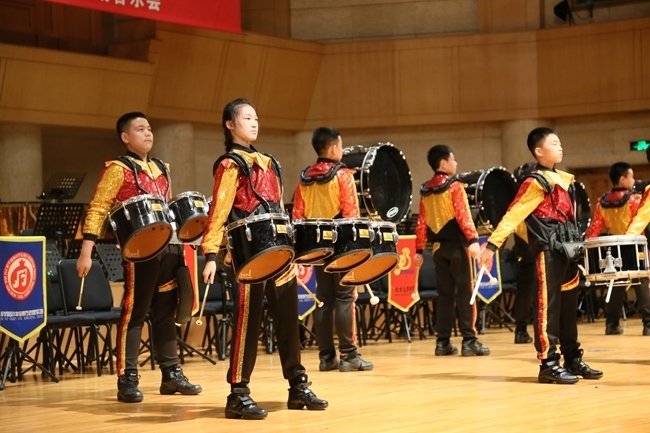 “樂動金帆 ‘藝’起交響”為主題的專場音樂會現(xiàn)場。主辦方供圖