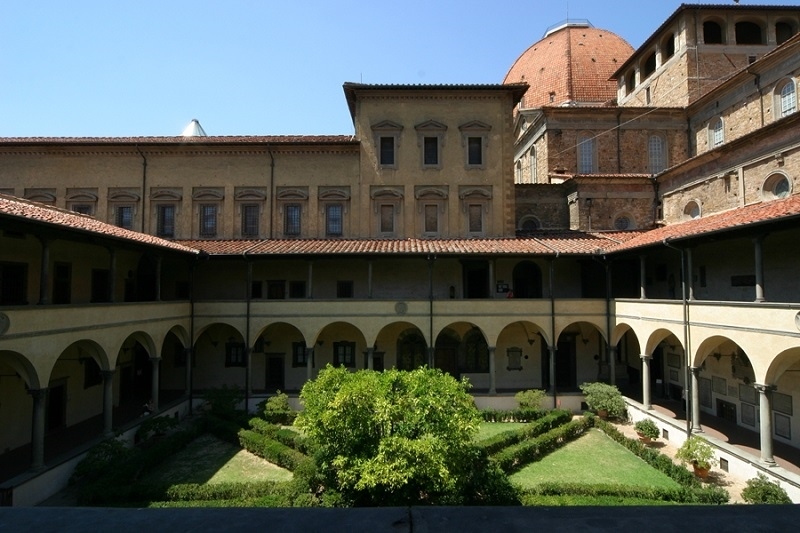 意大利美第奇洛倫佐圖書(shū)館。美第奇洛倫佐圖書(shū)館供圖