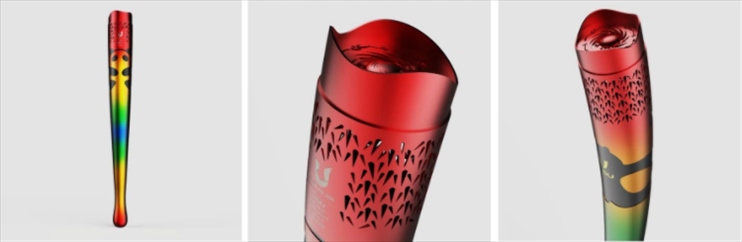 成都大運(yùn)會(huì)火炬“蓉火”。圖片來(lái)源：成都大運(yùn)會(huì)官網(wǎng)