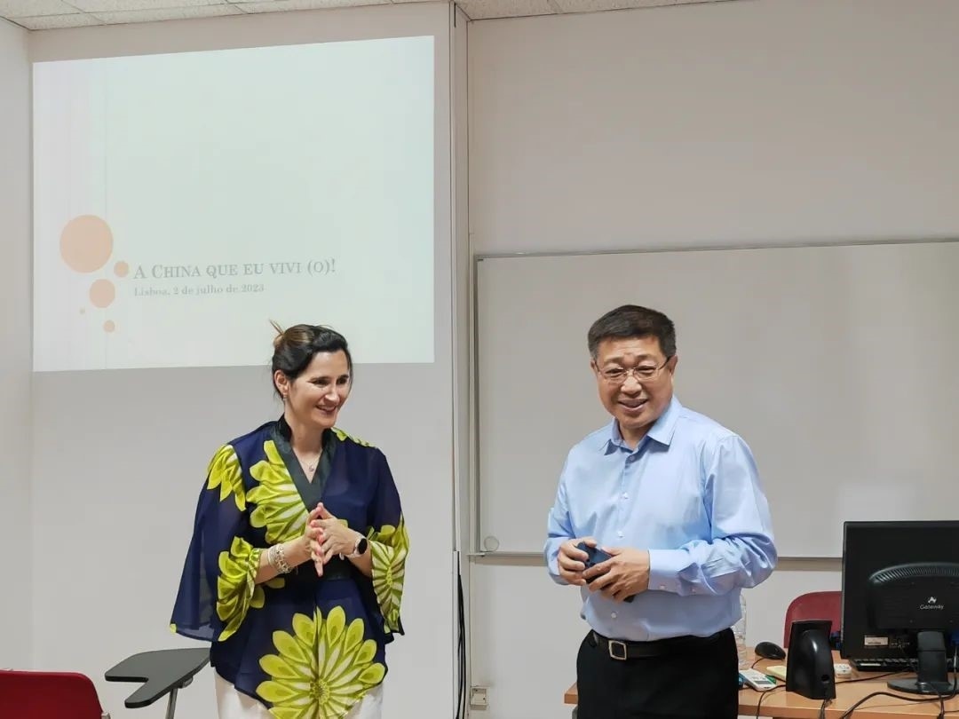 里斯本大學(xué)孔子學(xué)院組織漢語(yǔ)角活動(dòng)。 圖片來源：里斯本大學(xué)孔子學(xué)院公眾號(hào)