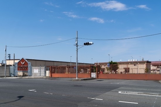  這是2022年6月19日在日本東京拍攝的美軍橫田基地資料照片。新華社記者張笑宇攝