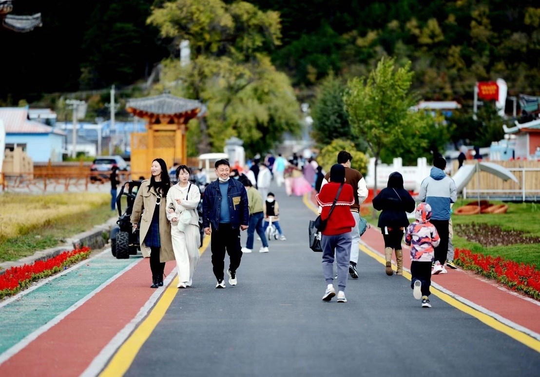 光東村干凈整潔的街區(qū)。主辦方供圖