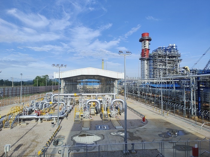 泰國新崗天然氣管道項目計量調(diào)壓站?？ì斎R 攝