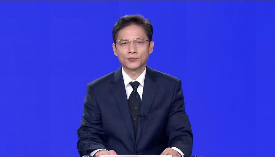 劉昆致辭。中國駐東盟使團供圖