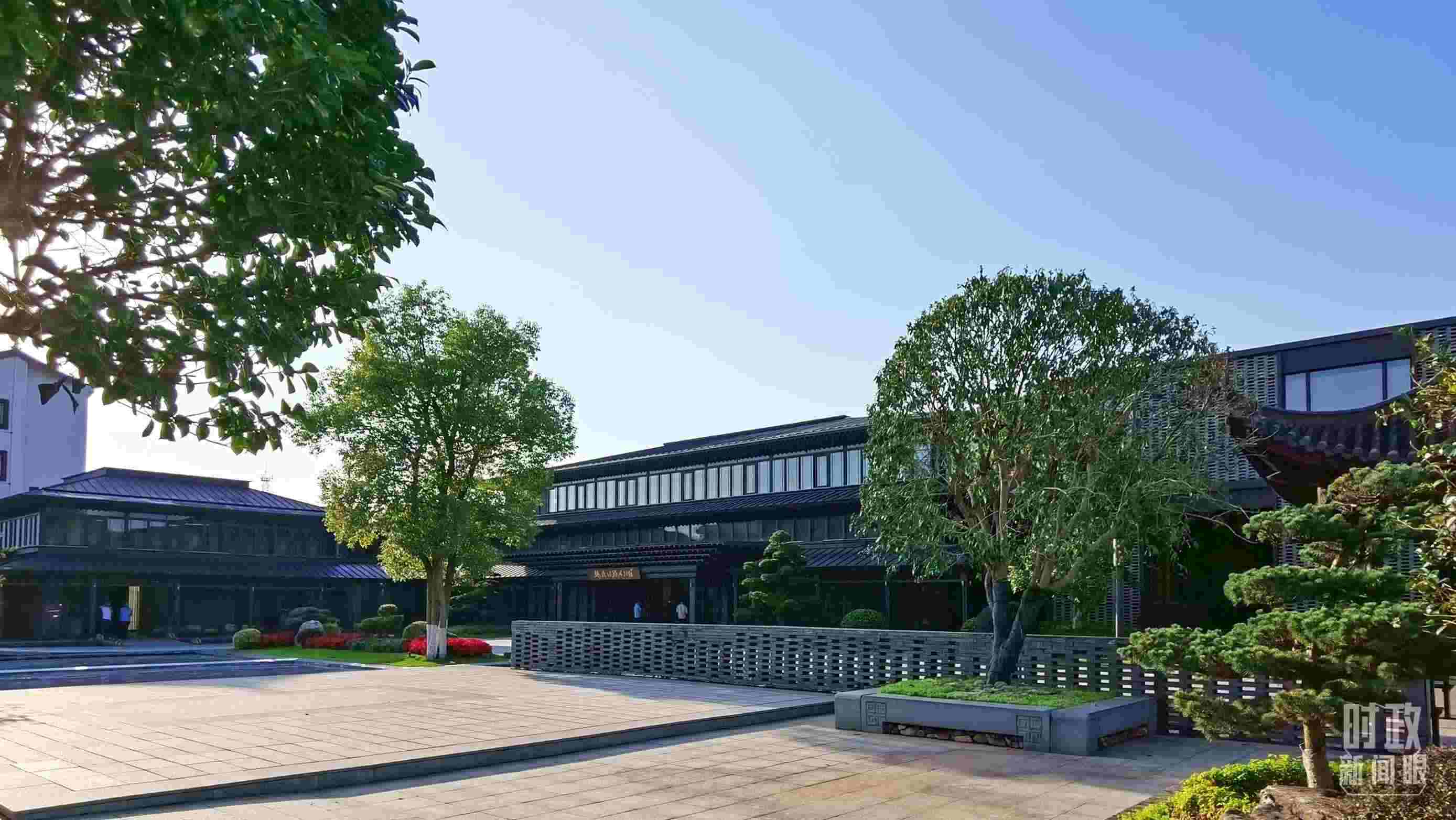 △楓橋經(jīng)驗陳列館。（總臺央視記者陳漢章拍攝）