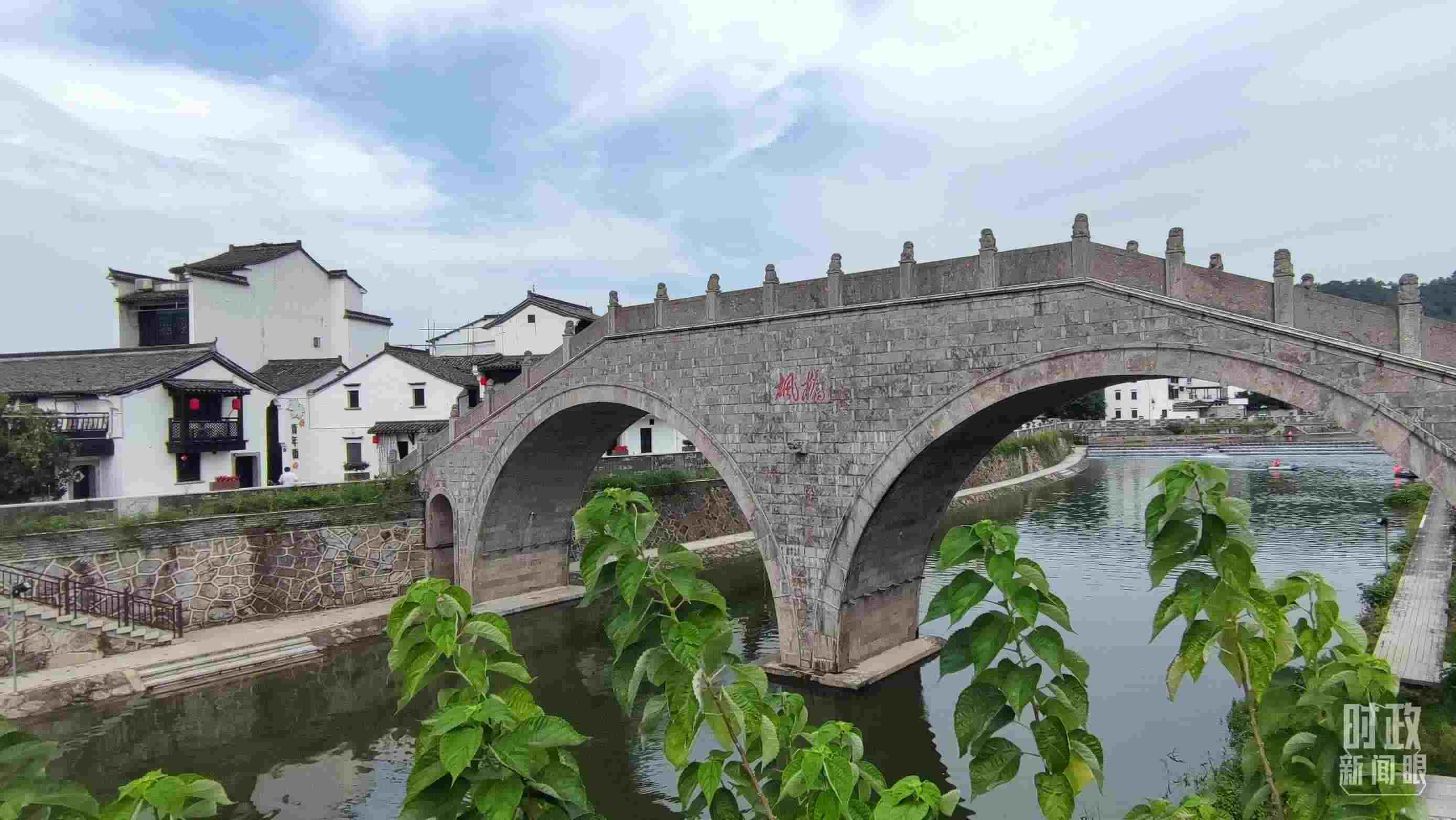 △楓橋古鎮(zhèn)。（總臺央視記者耿小龍拍攝）