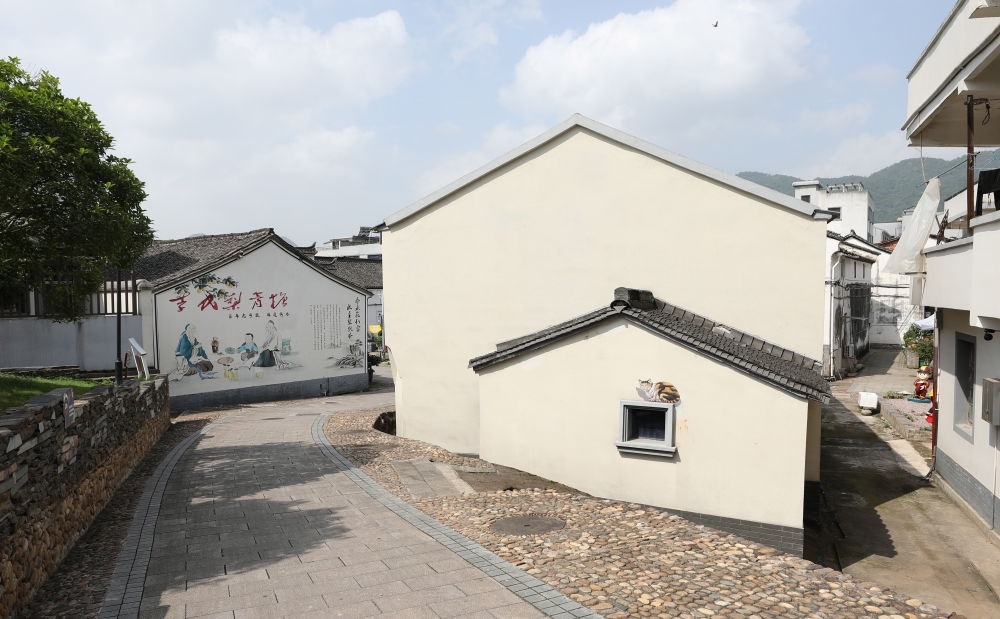 浙江省義烏市李祖村一景（2023年5月23日攝）。