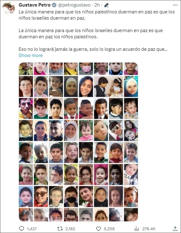 巴以爆發(fā)新沖突后，他再指西方“雙標(biāo)”