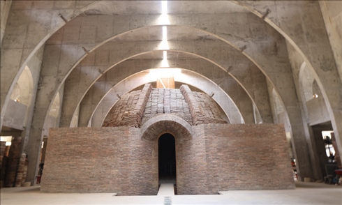 ↑ 景德鎮(zhèn)一處柴窯。（2020年7月13日攝）