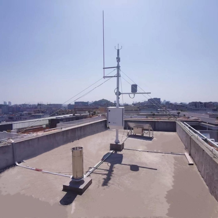 龍華區(qū)社區(qū)多要素自動(dòng)氣象觀測(cè)站。龍華區(qū)應(yīng)急管理局供圖