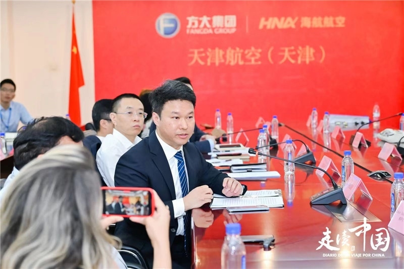 巴航工業(yè)大中華區(qū)商用飛機客戶支援經理楊海波。主辦方供圖