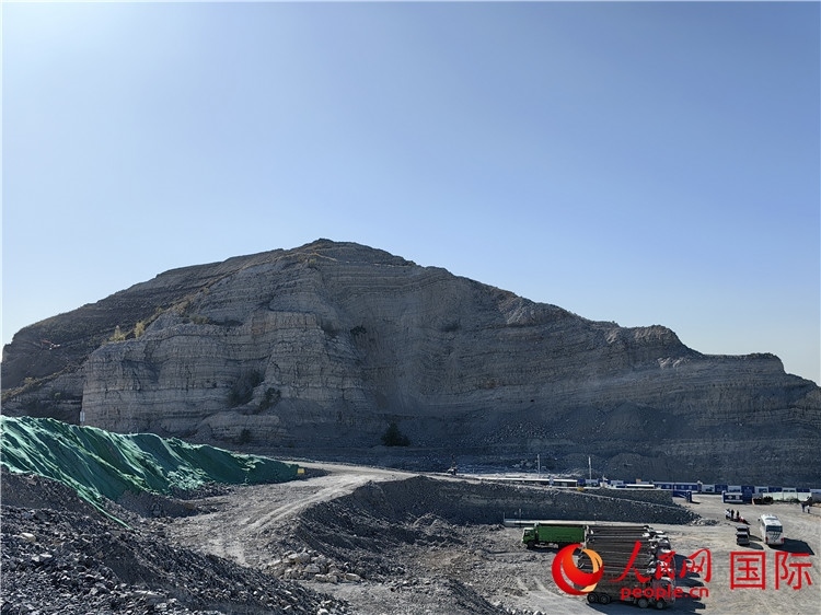 薊州礦山生態(tài)修復(fù)項目。人民網(wǎng)記者 符園園攝