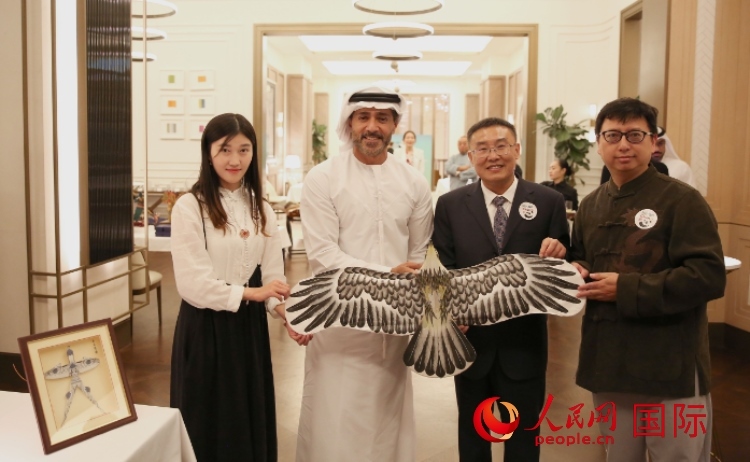 非遺展示。人民網(wǎng) 塔里克·易卜拉欣攝