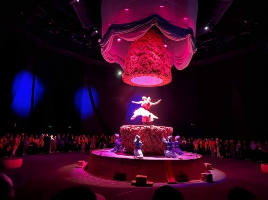 《天釀》演出場(chǎng)景。本報(bào)記者劉書文攝