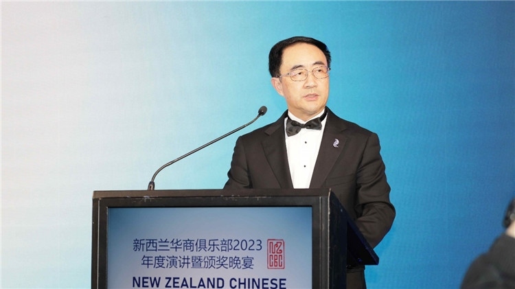 新西蘭華商聯(lián)合總會主席楊健。攝影：張凱
