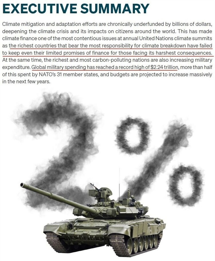 看看北約的“碳足跡”，就知道西方的氣候承諾有多扯