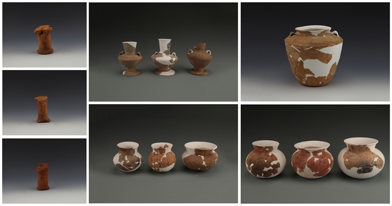 龜山遺址出土陶器。國(guó)家文物局供圖
