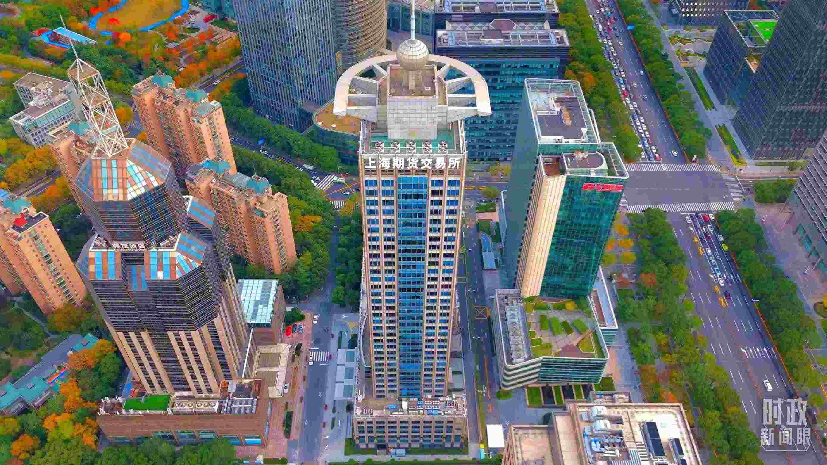 △上海期貨交易所。（總臺記者郭恩友拍攝）