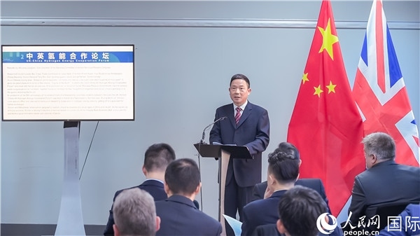 武漢市人大常委會副主任龍良文致辭。人民網(wǎng) 郭錦標攝