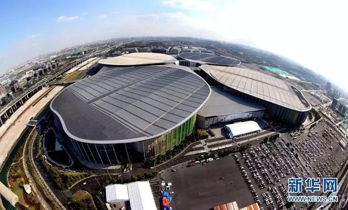 中國國際進(jìn)口博覽會舉辦場地——國家會展中心（上海）。新華社記者 凡軍 攝