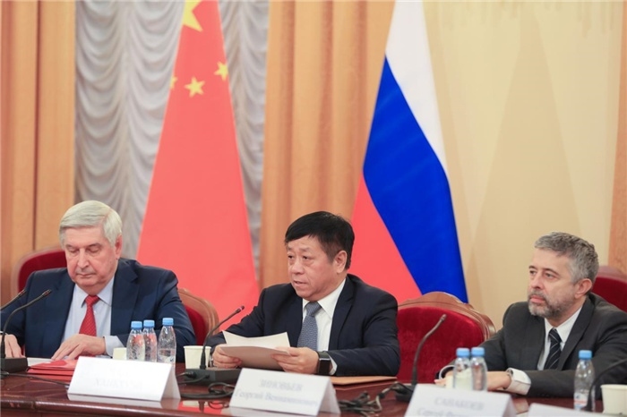 張漢暉大使致辭。駐俄羅斯使館供圖