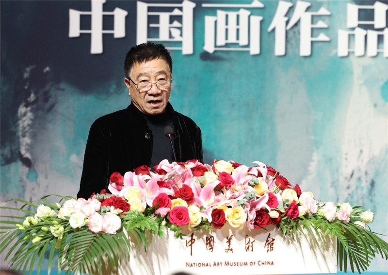 任建國致辭。主辦方供圖