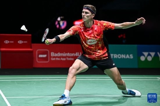 1月13日，安賽龍在比賽中。新華社記者 程一恒 攝