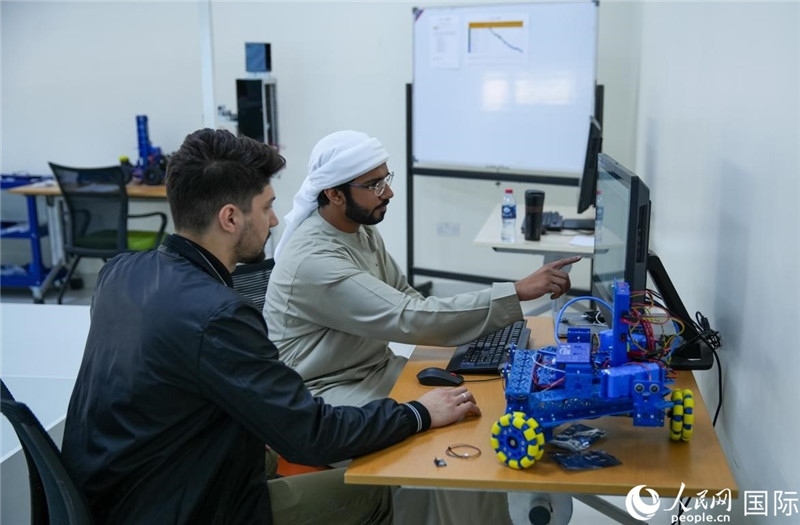 培訓(xùn)中心展示。人民網(wǎng)塔里克·易卜拉欣攝