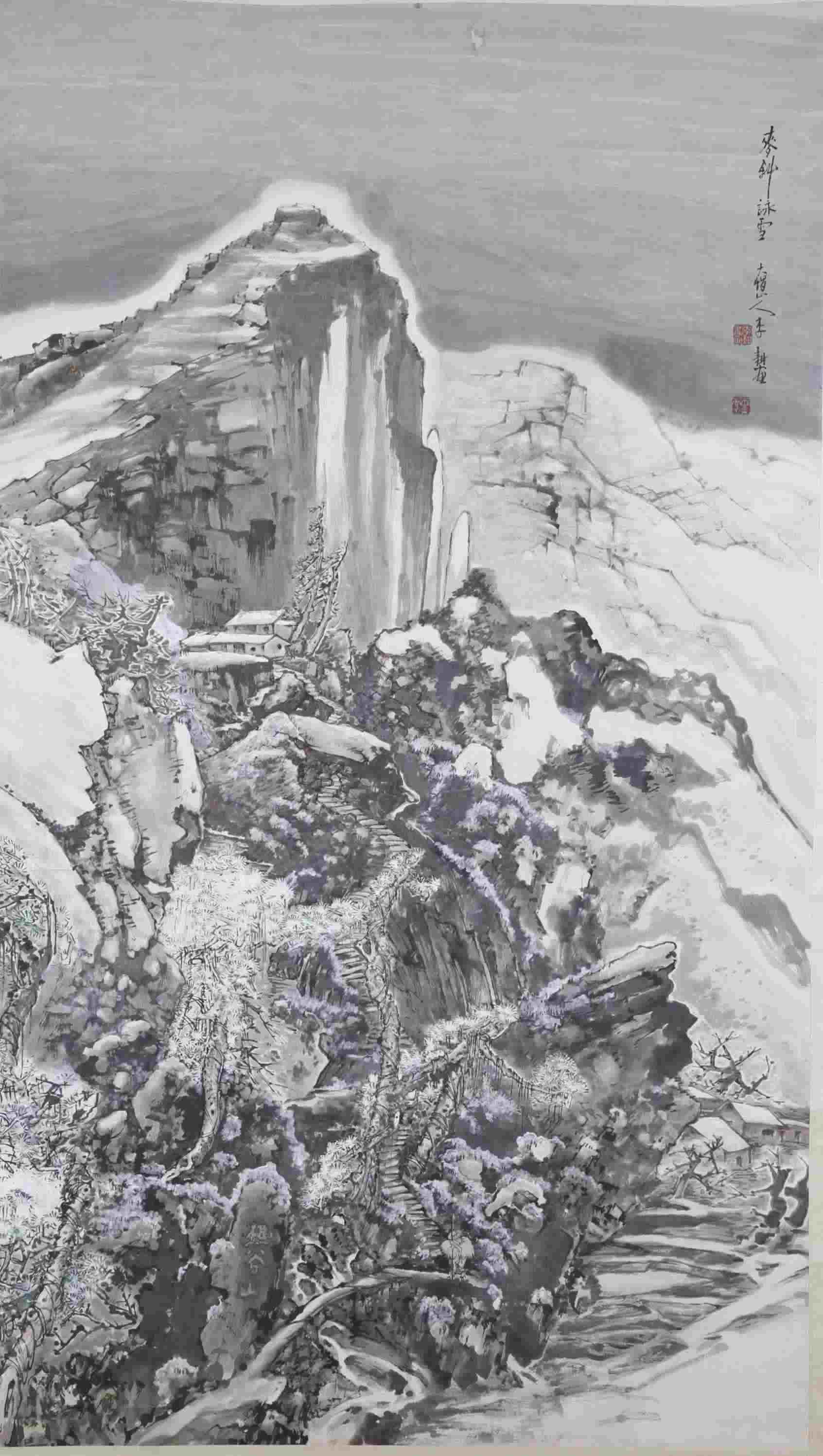 李耕畫(huà)作。(仙游縣博物館供圖)