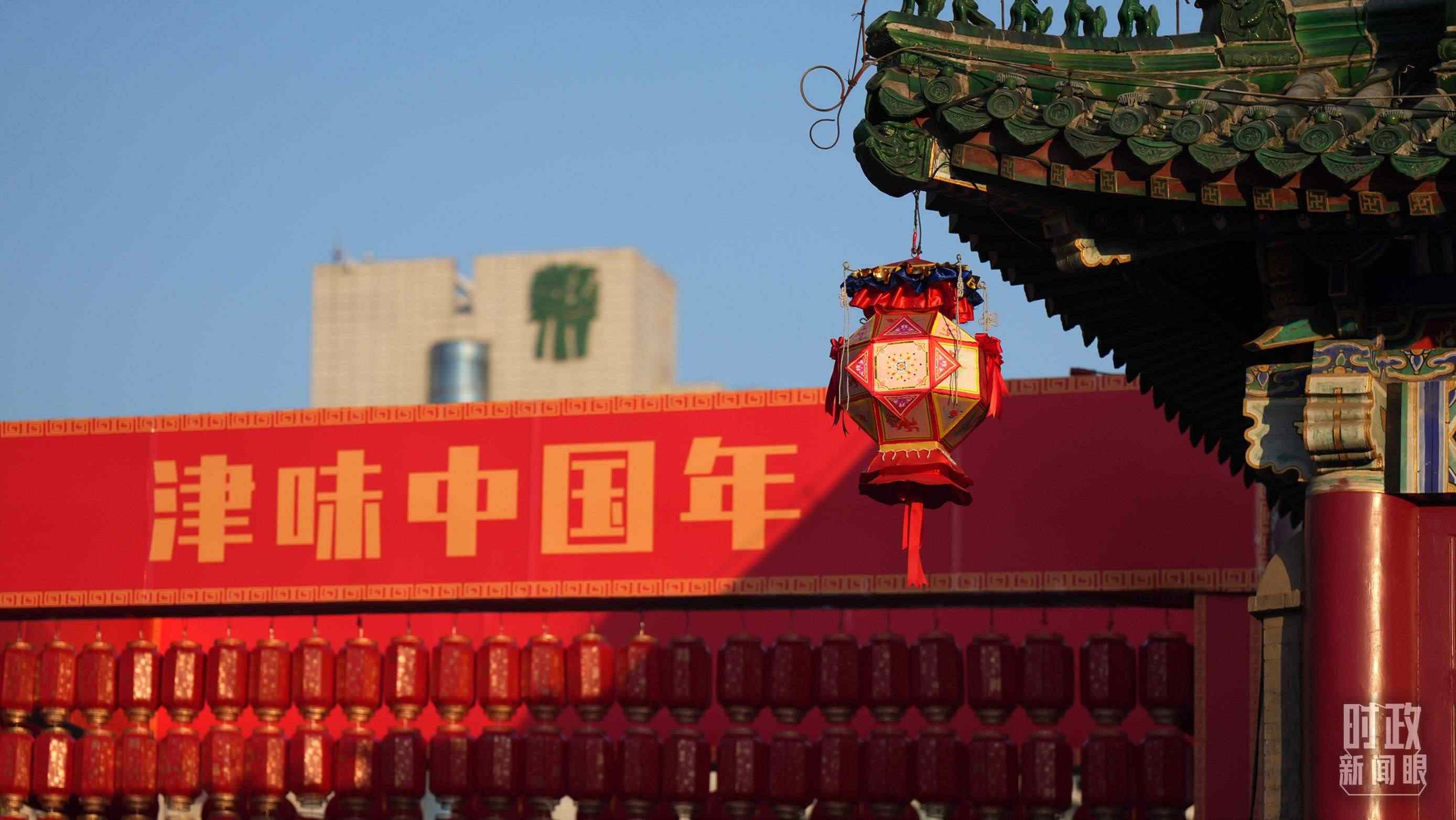 △天津街景。（總臺(tái)國(guó)廣記者李晉拍攝）