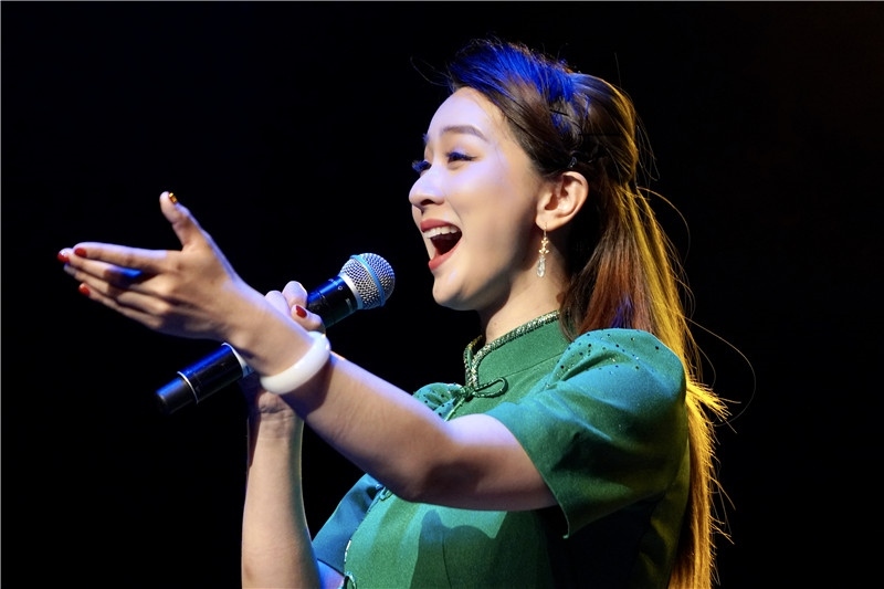 2024年“四海同春”慰?jī)S訪演團(tuán)亞太團(tuán)新西蘭惠靈頓演出現(xiàn)場(chǎng)。圖片由陸欣讌、孟韜、葉勇提供