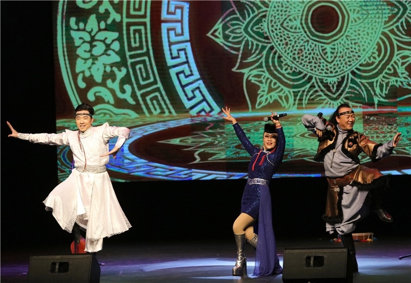 2024年“四海同春”慰?jī)S訪演團(tuán)亞太團(tuán)新西蘭惠靈頓演出現(xiàn)場(chǎng)。圖片由陸欣讌、孟韜、葉勇提供