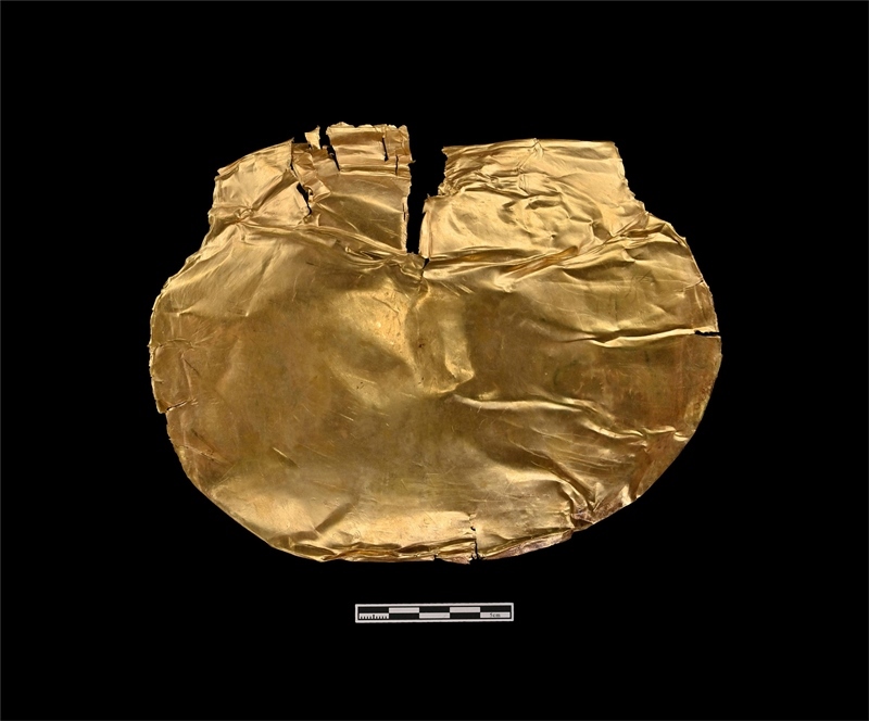 金覆面。中國文物報(bào)社供圖