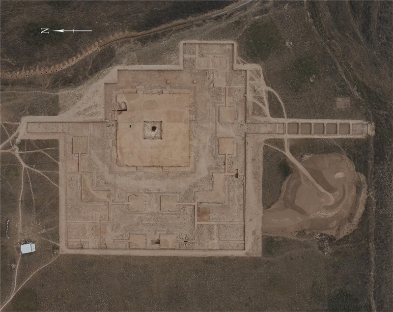 四角坪遺址平面圖。中國文物報(bào)社供圖