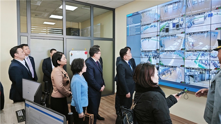 3月24日，中蒙官員考察項(xiàng)目。駐蒙古使館供圖