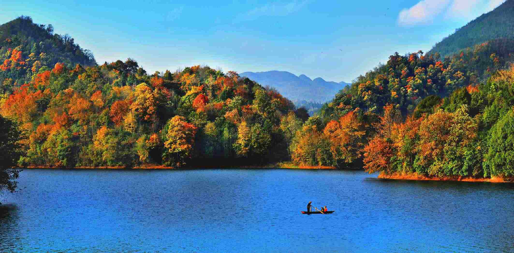 百里杜鵑湖好風光。羅冠宇 攝
