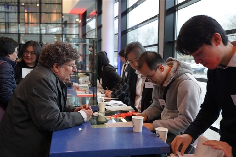 “絲路明珠--杜伊斯堡上海電影周”開(kāi)幕。依琳攝