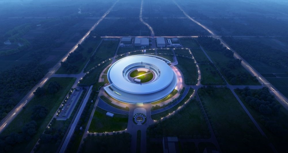 這是合肥先進(jìn)光源效果圖。