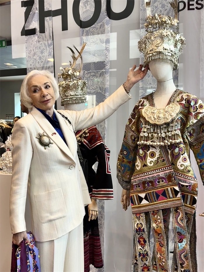 法國友人參加2024多彩貴州文化和旅游推廣周活動。主辦方供圖