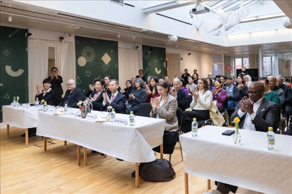 活動現(xiàn)場。中國駐瑞典大使館供圖