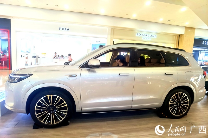  消費者在試駕汽車。人民網(wǎng)記者 陳燕攝