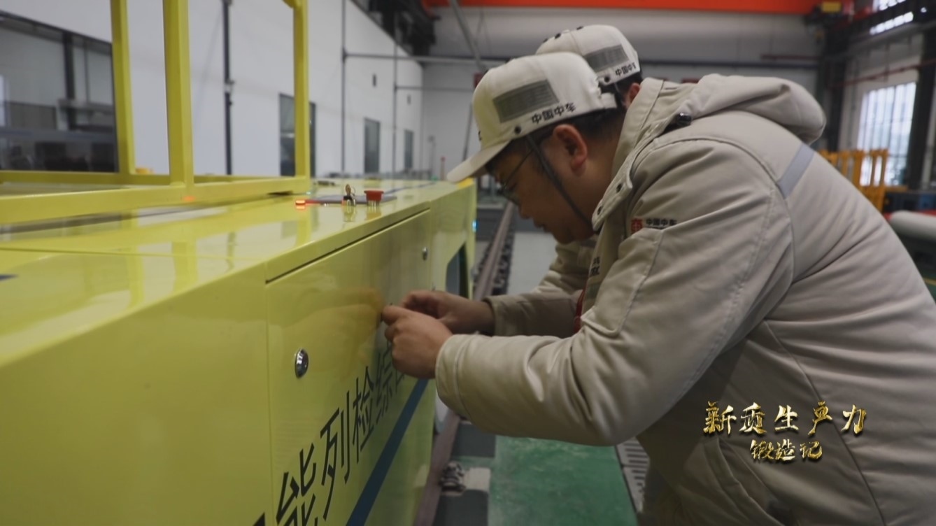 湖南株洲，算法測算團隊正在做地鐵智能化檢測試驗。