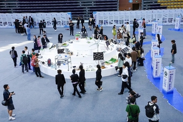 入圍決賽作品成果展。北京建筑大學(xué)供圖