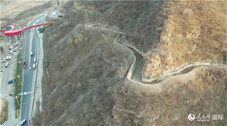 紅旗渠。人民網(wǎng)記者 劉寧攝