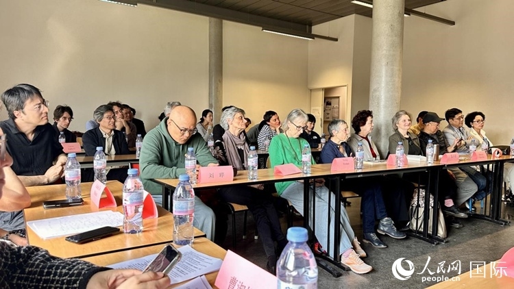 “國際青年文學共讀”活動現(xiàn)場。人民網(wǎng)記者 于超凡攝