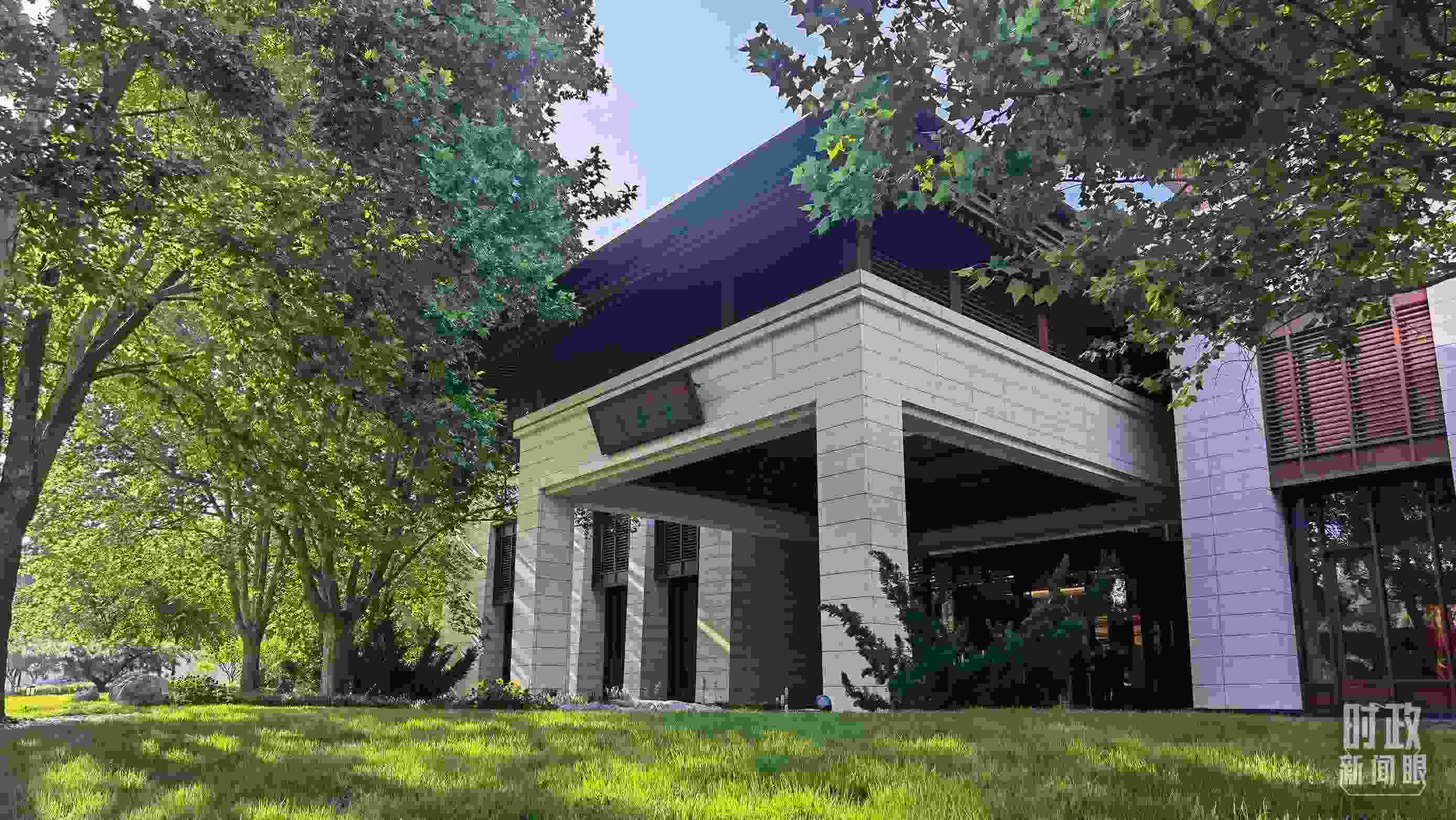 △釣魚臺芳華苑。（總臺央視記者石丞拍攝）