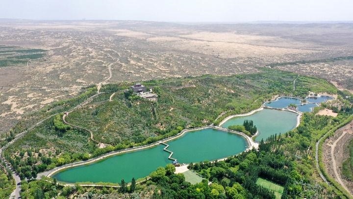 △2023年6月7日，寧夏靈武市白芨灘國家級自然保護(hù)區(qū)。